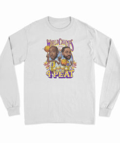 Freddie Gibbs And Big Sean 4 Peat Long Sleeve T-Shirt