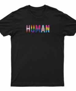 HUMAN LGBT Flag T-Shirt