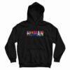 HUMAN LGBT Flag Hoodie