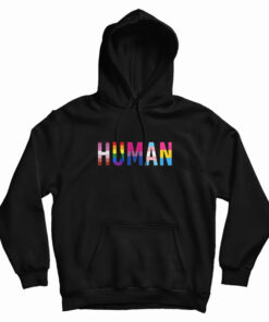 HUMAN LGBT Flag Hoodie