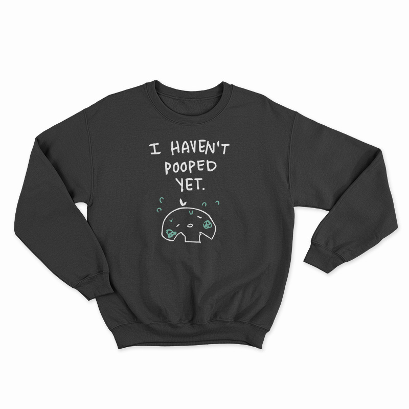 I Haven't Pooped Yet Sweatshirt