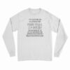 I'd Rather Be Playing The Free Trial Of FFXIV Long Sleeve T-Shirt