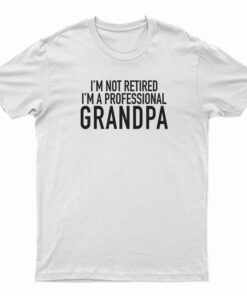 I'm Not Retired I'm A Professional Grandpa T-Shirt
