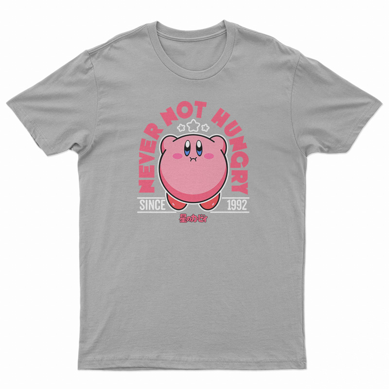 Kirby Never Not Hungry T-Shirt