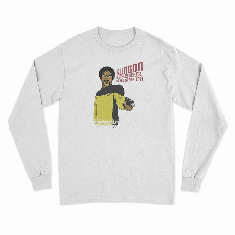 Klingon Motherfucker Long Sleeve T-Shirt