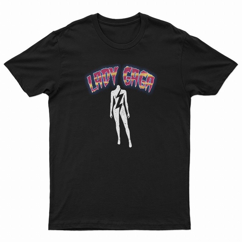 Lady Gaga Mannequin Lightning T-Shirt