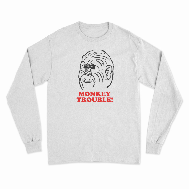 Le Monkey Trouble Long Sleeve T-Shirt