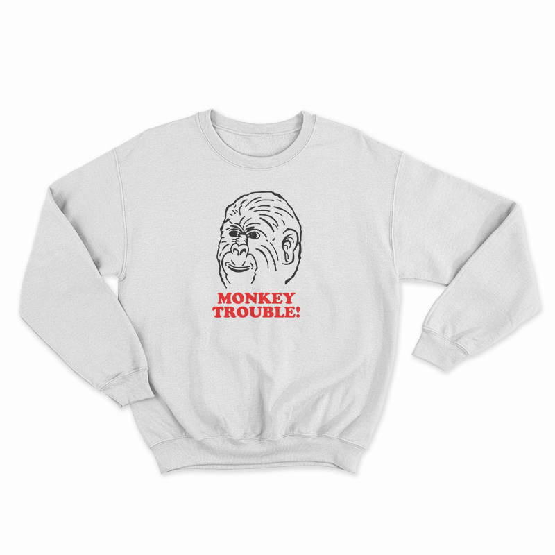Le Monkey Trouble Sweatshirt