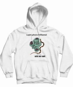 Lophophora Williamsii Cactus Data Plants Hoodie