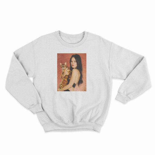 Megan Fox And Cats Sweatshirt