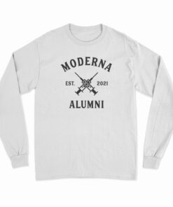 Moderna Alumni Est 2021 Long Sleeve T-Shirt