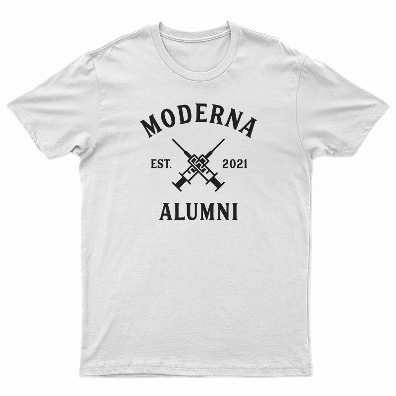 Moderna Alumni Est 2021 T-Shirt