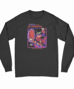 Portal To The Cat Dimension Long Sleeve T-Shirt
