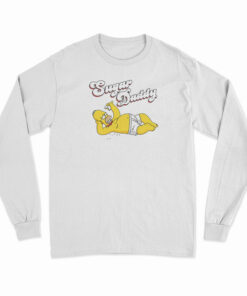 Sugar Daddy Homer The Simpsons Long Sleeve T-Shirt