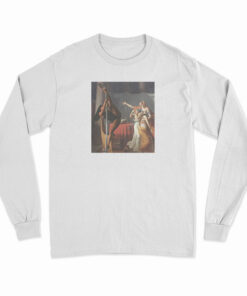 The Lictors Bring To Brutus The Bodies Of His Sons Parody Long Sleeve T-Shirt
