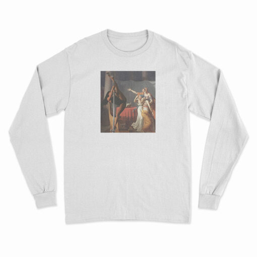 The Lictors Bring To Brutus The Bodies Of His Sons Parody Long Sleeve T-Shirt
