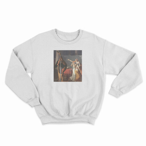 The Lictors Bring To Brutus The Bodies Of His Sons Parody Sweatshirt