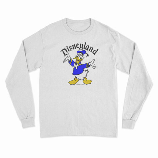Vintage Disneyland Donald Duck Long Sleeve T-Shirt