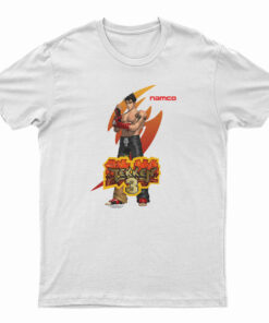 Vintage Namco Tekken 3 Grafis Anime Video Game T-Shirt