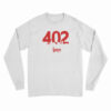402 Nebraska Huskers Long Sleeve T-Shirt