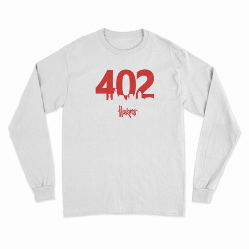 402 Nebraska Huskers Long Sleeve T-Shirt
