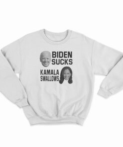 Biden Sucks Kamala Swallows Sweatshirt