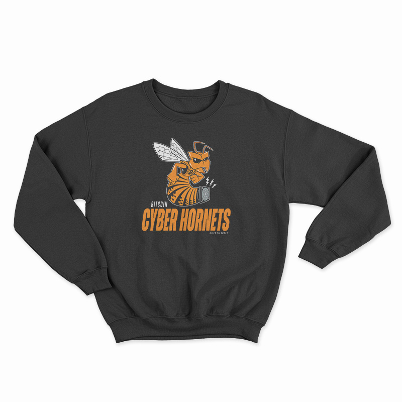 Bitcoin Cyber Hornets Sweatshirt