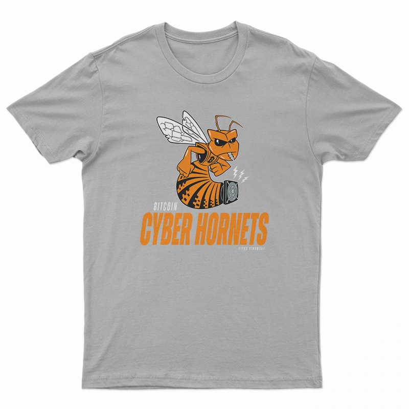 Bitcoin Cyber Hornets T-Shirt