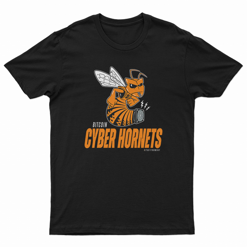 Bitcoin Cyber Hornets T-Shirt