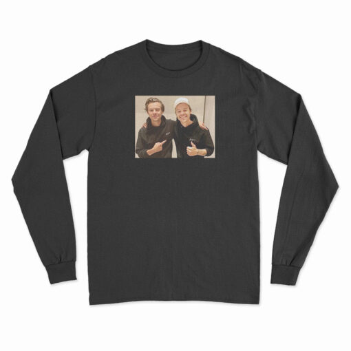 Braeden Lemasters And Harry Styles Long Sleeve T-Shirt