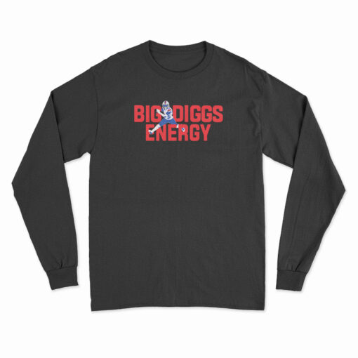 Buffalo Bills Football Big Diggs Energy Long Sleeve T-Shirt