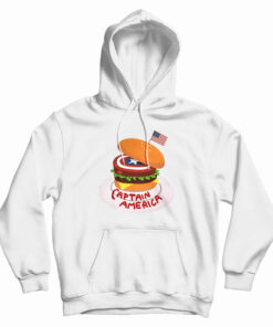 Captain America Burger Hoodie