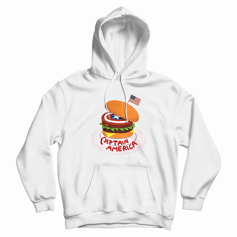 Captain America Burger Hoodie