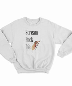 Cicadas Scream Fuck Die Sweatshirt