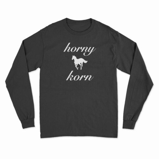 Horny Korn Deftones Long Sleeve T-Shirt