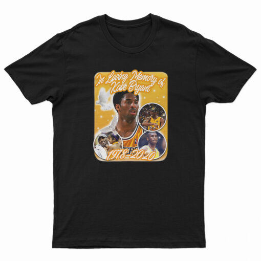 In Loving Memory Of Kobe Bryant 1978-2020 T-Shirt