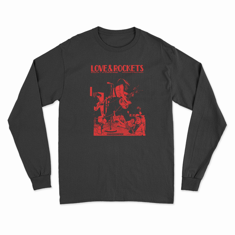 Jaime Hernandez Love and Rockets Long Sleeve T-Shirt