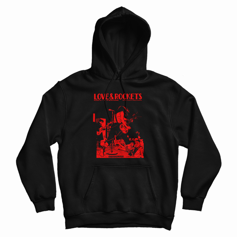 Jaime Hernandez Love and Rockets Hoodie