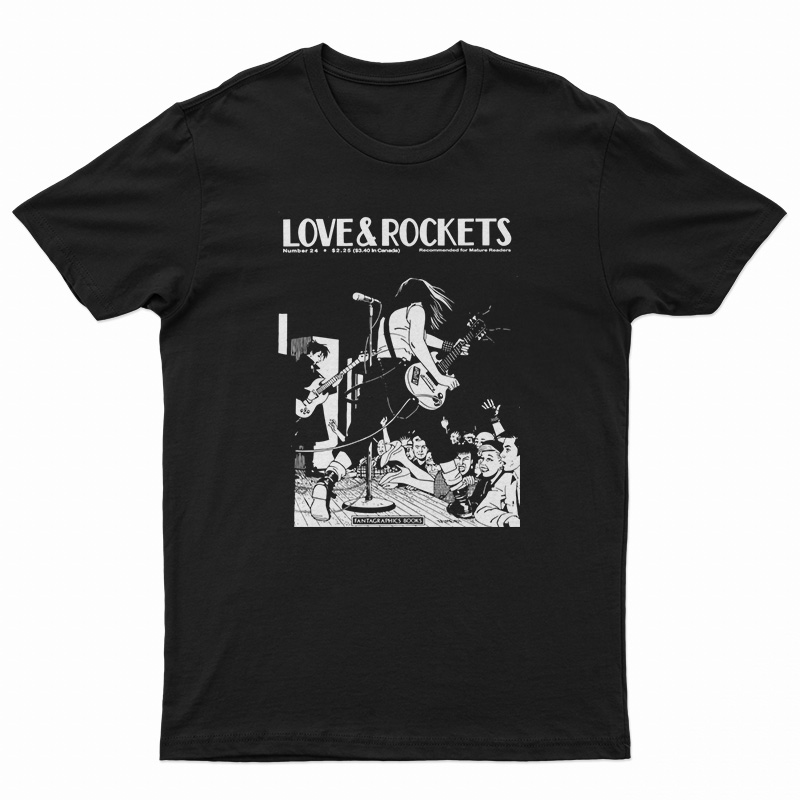 Jaime Hernandez Love and Rockets T-Shirt