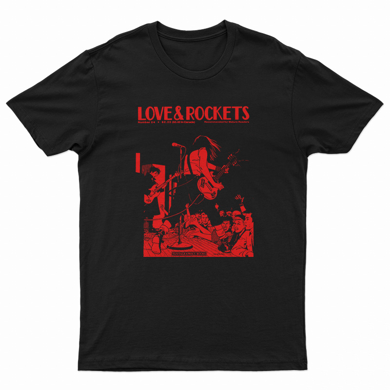Jaime Hernandez Love and Rockets T-Shirt