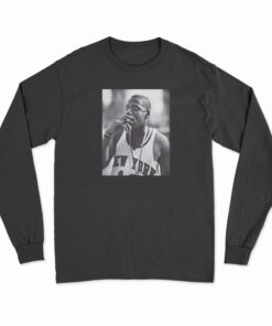 Jay-Z Smoking Cigar Long Sleeve T-Shirt