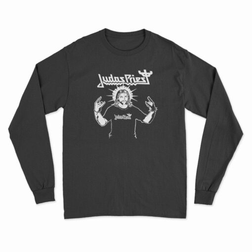 Jesus Judas Priest Parody Long Sleeve T-Shirt