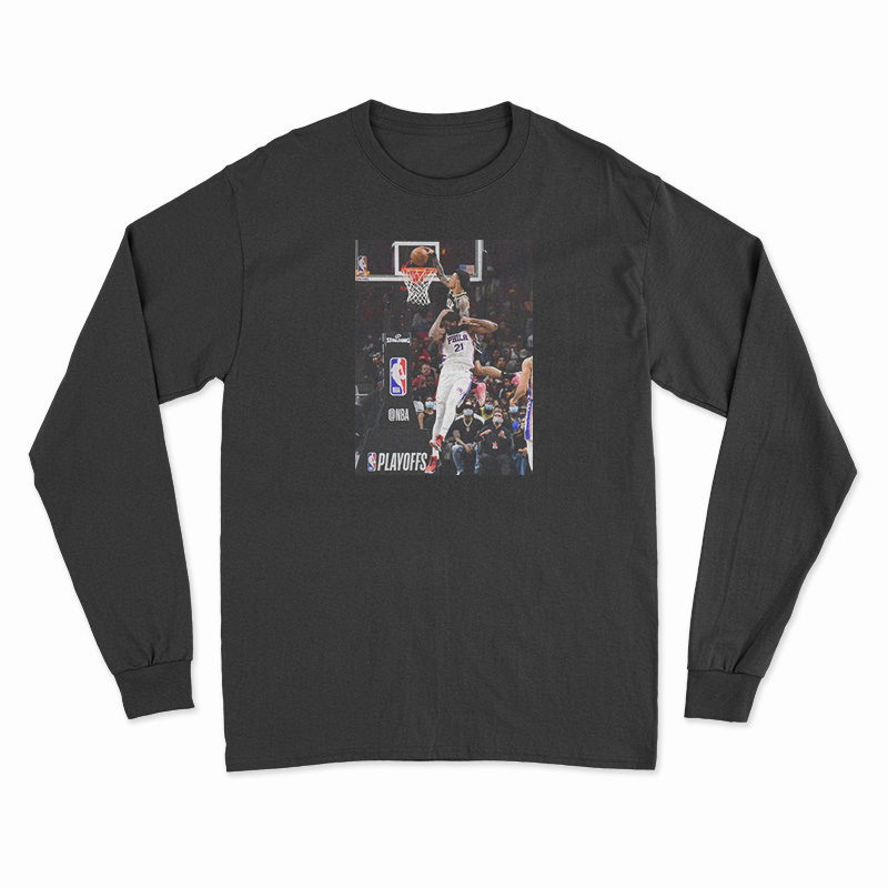 John Collins trolls Joel Embiid Long Sleeve T-Shirt