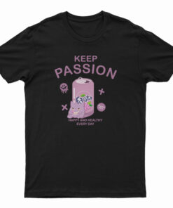 Keep Passion With Ghost Pokemon Gengar Purple Fanta T-Shirt