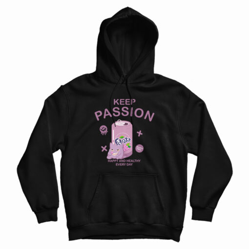 Keep Passion With Ghost Pokemon Gengar Purple Fanta Hoodie