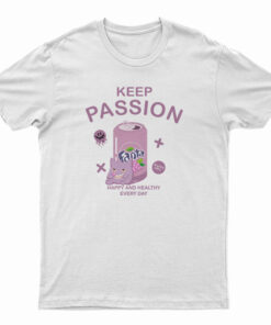 Keep Passion With Ghost Pokemon Gengar Purple Fanta T-Shirt