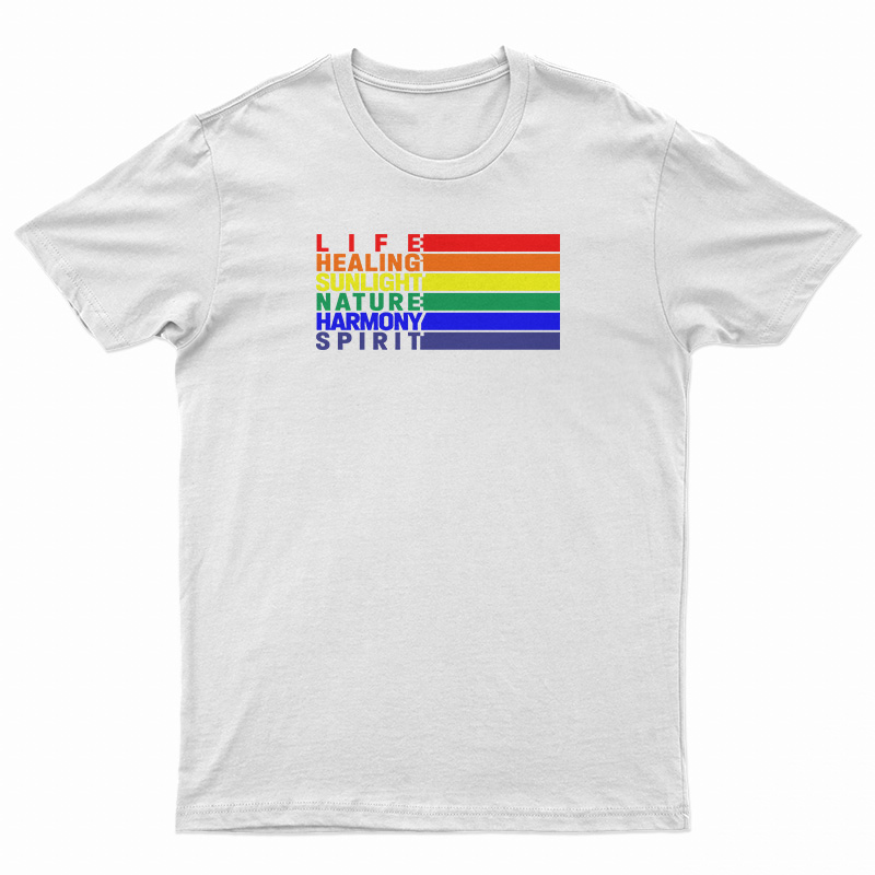 Life Healing Sunlight Nature Harmony Spirit T-Shirt