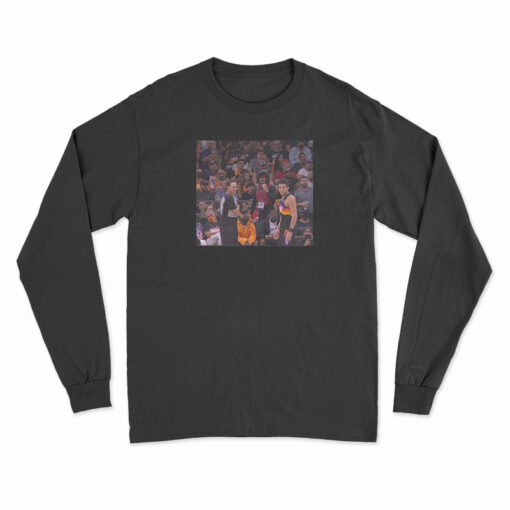 Lil Wayne Dr. Disrespect and Devin Booker Long Sleeve T-Shirt