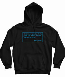 Mace Windu Quotes Bad Mother Fucker Hoodie