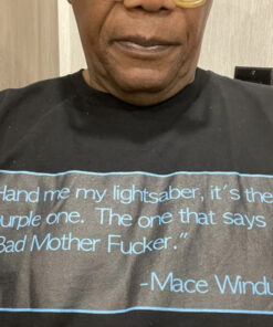 Mace Windu Quotes Bad Mother Fucker T-Shirt